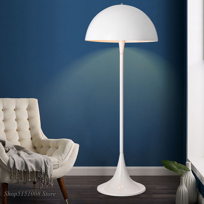 Nordic Fashion Panthella Floor Lamps Modern Simple Living Room Bedroom Bedside White Mushroom Led Table Lamp Art Decor Luminaire