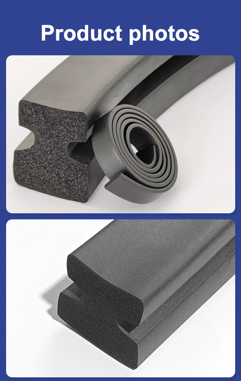 Chemical resistant nitrile I-beam seal