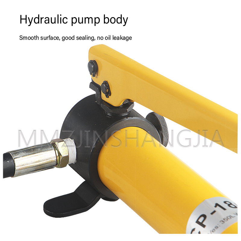 CP-180 Hand Pump Portable High Pressure Hydraulic Pump Small Manual Hydraulic Pump With Pressure Gauge Hydraulic Tools