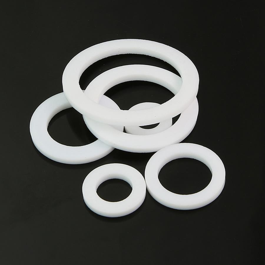 18x8x2mm PTFE Flat Washer Gaskets Spacer Insulation Sealing Ring Strip