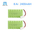 2/3/4pcs 8.4V 2400mah rechargeable battery 8.4 v AA nimh for RC car boat track guns remote control electric toys NI-MH battery
