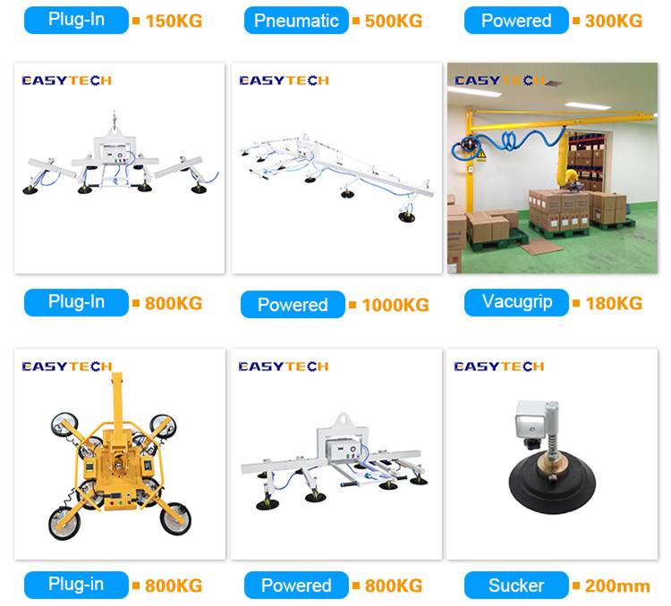 Best heavy duty adjustable vacuum glass lift stone sheet plate Loading And Unloading for laser cutting machine