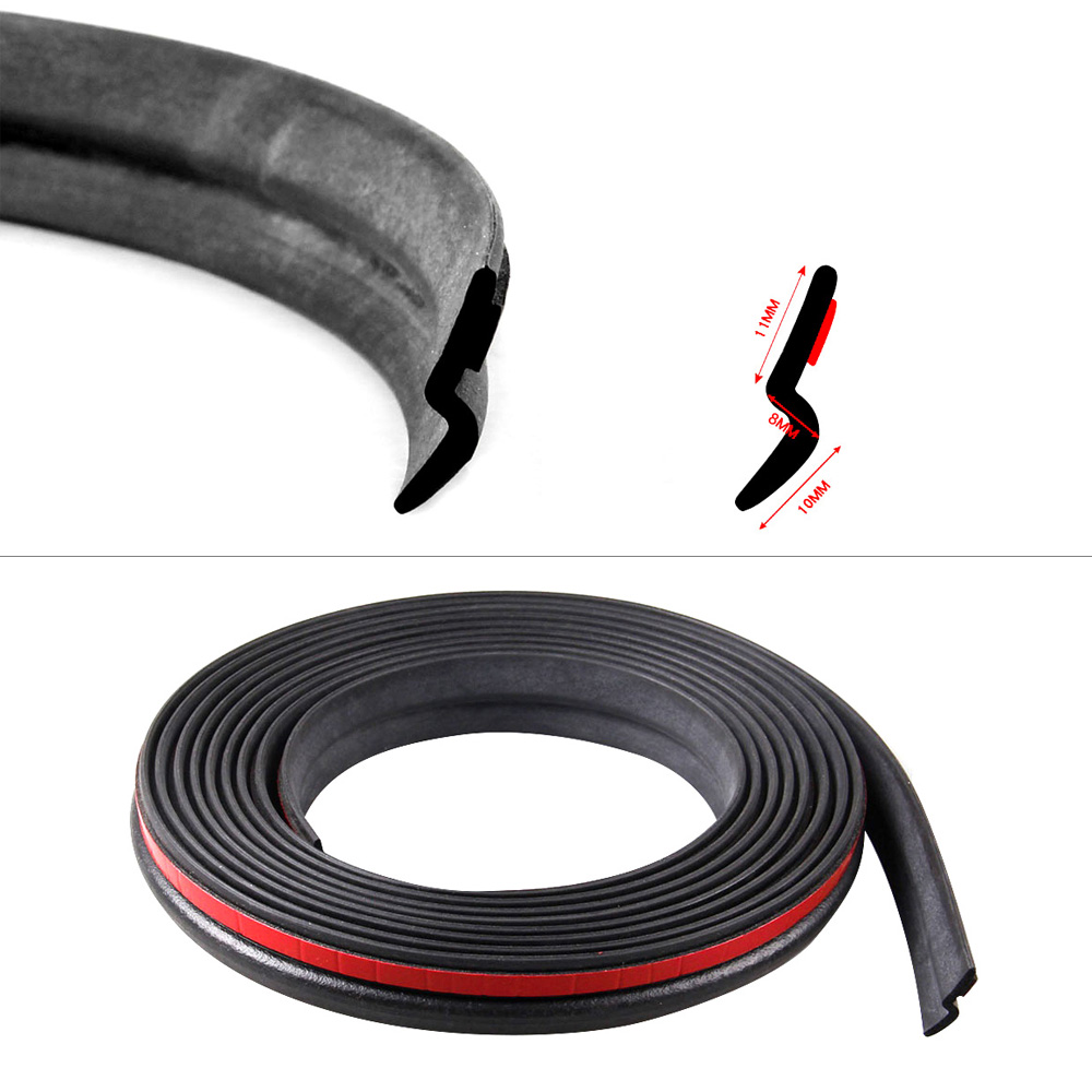 Auto Rubber Seals Type Z Car Seal Weatherstrip Rubber Seals Trim Filler Adhesive High Density Seal For Cars 2 3 4 5 8 M