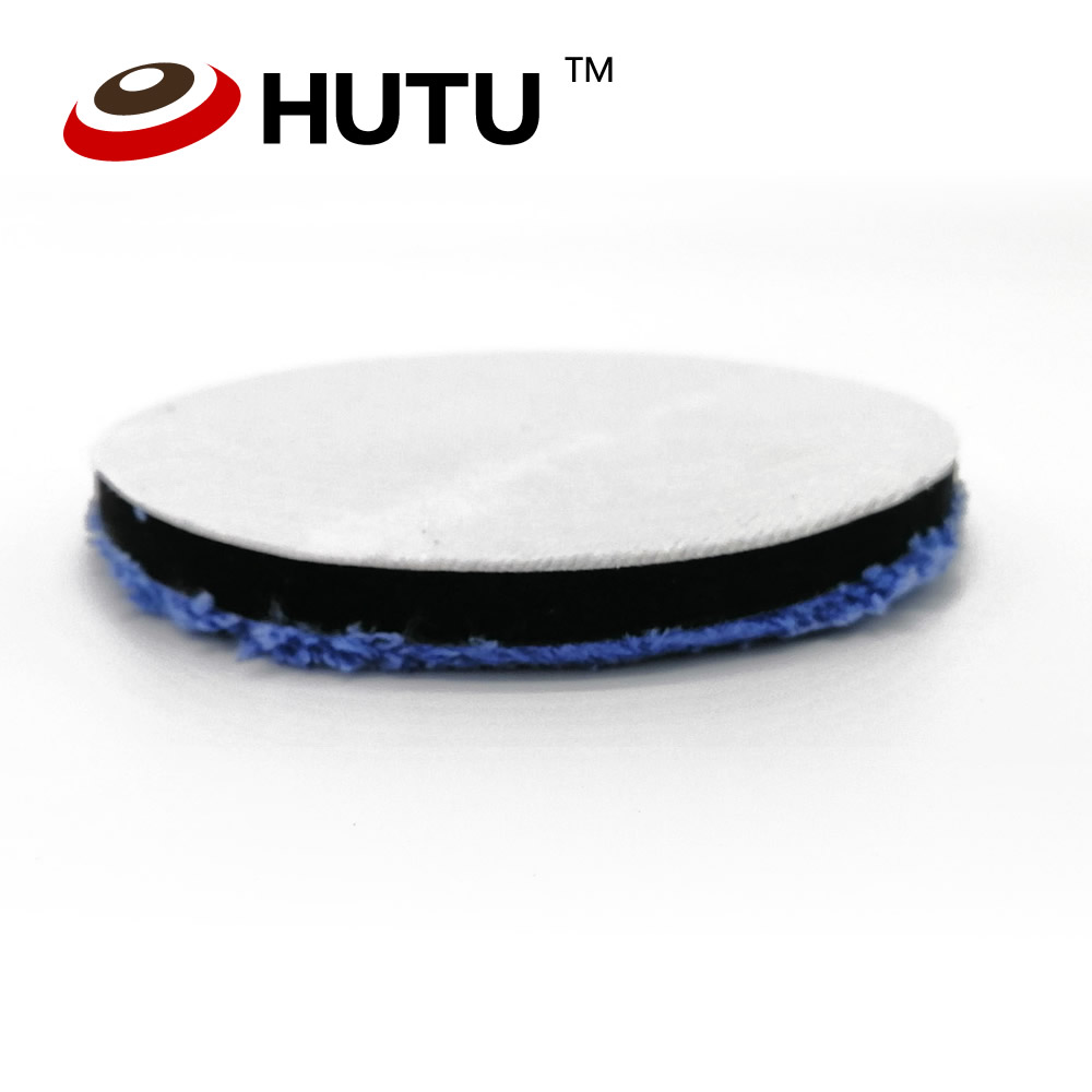 3/4/5/6/7inch Microfiber Polishing Pad Polishing Buffer Pads Buffing Pad Kits Micro Fiber For DA/RO Car Polisher