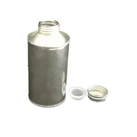 Stainless steel liquid storage tank.