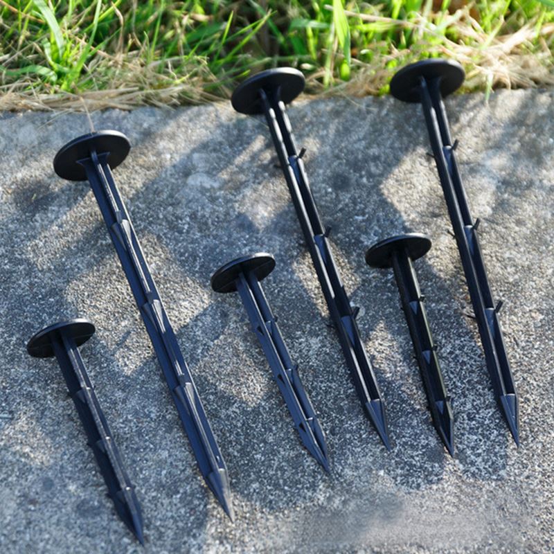 20/50pcs Garden Nail Pegs Ground Mulch Fixed Tools For Pest Control/Anti-bird Net Greenhouse Film Ground Cloth Sunshade Sails