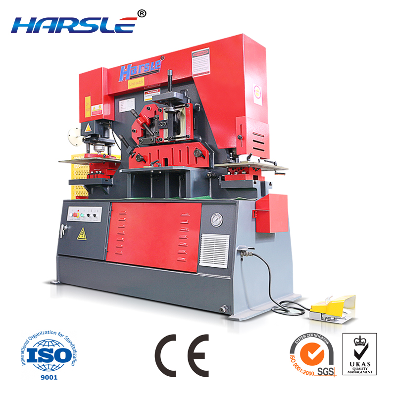 High Quality hydraulic ironworker shearing and punching machine CNC iron worker