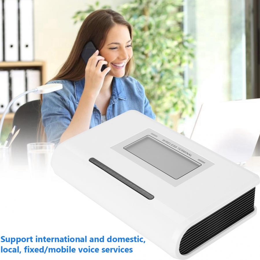 100-240V FWT Fixed Wireless Terminal GSM SIM Phone Caller 1900/1800/900/850MHZ Hot