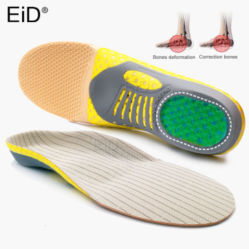 EiD PVC Orthopedic Insoles Orthotics flat foot Health Sole Pad for Shoes insert Arch Support pad for plantar fasciitis Feet Care