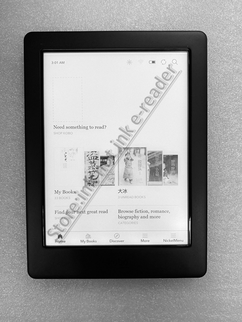 Ereader E-ink E-book reader KoBo glo HD 300PPI 16G Touch Ink Electronic screen HD 1448x1072 6 Inch