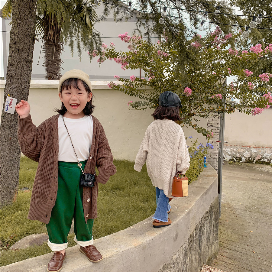 Girls Knitted Coat