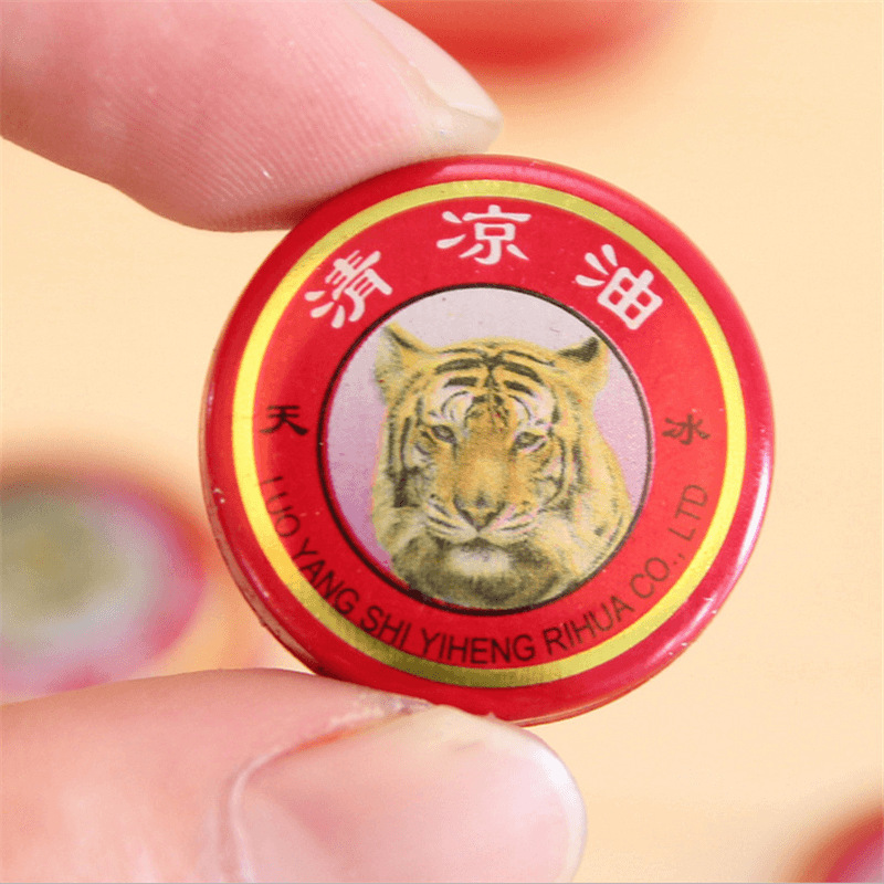 10pcs Cool Cream Red Tiger Balm Ointment Pain Relief Essence Oil For Cold Headache Stomachache Dizziness Muscle Rub Aches