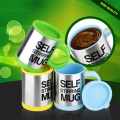 400ml Automatic Self Stirring Mug Coffee Milk Mixing Mug Stainless Steel Thermal Cup Electric Lazy Double Insulated Smart Cup