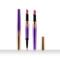 2 In 1 Double-end Lipstick Lip Pencil Waterproof Matte Lip Liner Pen Pigments Nude Lasting Lip Makeup cosmetics