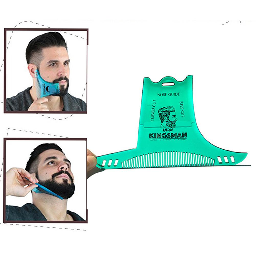 Beard Shaping Styling Template Beard Comb for Men Shaving Hair Beard Mustache Care Styling Tools Trim Template Combs