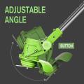 12V 450W Electric Lawn Mower 3000mAh Dual Li-ion Battery Cordless Grass Trimmer Auto Release String Cutter Pruning Garden Tool