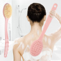 Plastic Brush Scrubber Long Handle Bath Shower Back SPA Brush Bath Body Massage Brushes Back Easy Clean Bathroom Accessories