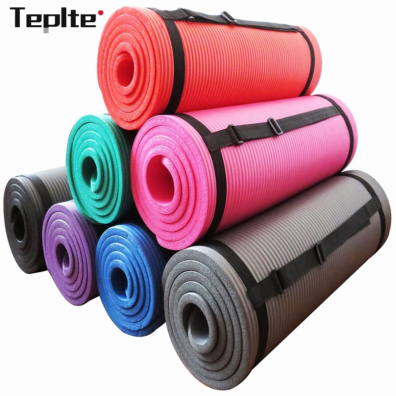 Yoga Mat Multi-purpose 183*61*1.5 Ultra-thick High-density Anti-tear Sports Mat Exercise Mats With Strap For Fitness Gym Workout