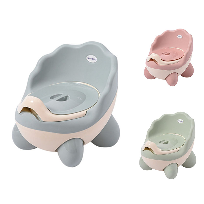 Baby Potty Toilet Seat Bowl Portable Training Baby Potty Kids Bedpan Comfortable Backrest Toilet Girls Boys