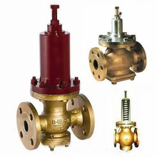 Gas pressure control device pressure reducing valve