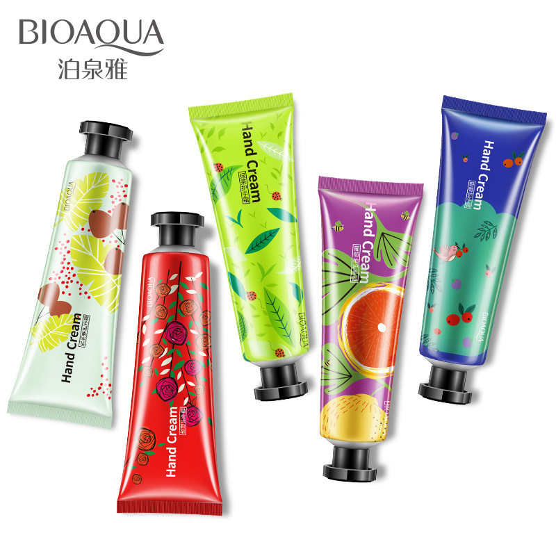 5pcs/lot Nourishing Skin Care Hand Creams Lotions Moisture Nourishing Anti Chapping Oil Control Cute Cat Girl Winter Hand Cream