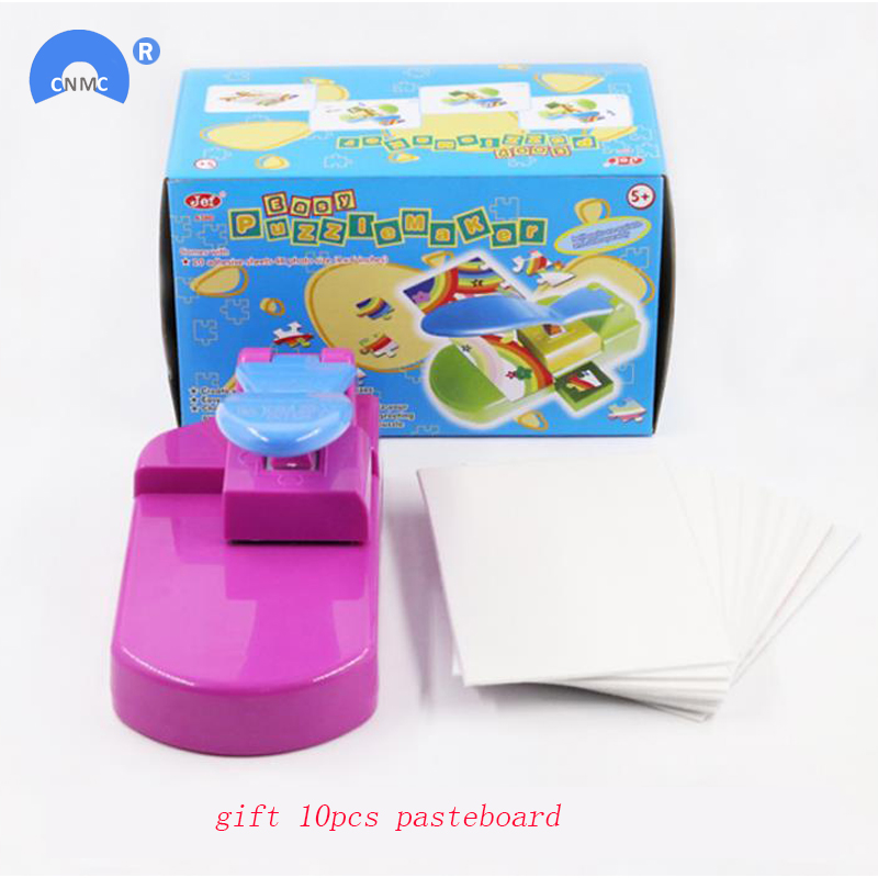 DIY puzzle Cutting Embossing Machine puzzle maker craft punch diy tools handy puncher