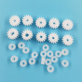 Mixed 15 Teeth Gears and 2mm Shaft Sleeves 26PCS 152A x10 + 153D x2 + 2A Ring x16PCS