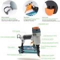 Portable 3 in 1 Air Brad Nail Gun Stapler Pneumatic Finishing Nail Tool For Carpenter Woodworking Air Stapler