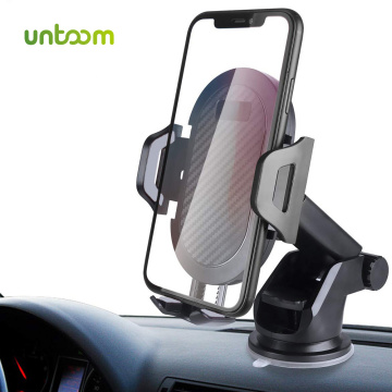 Untoom Windshield Car Phone Holder 360 Rotation Car Mount Phone Holder for iPhone Xs Max Xr X Dashboard Phone Holder for Samsung