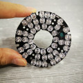 850nm Visible IR Infrared LED Light Board 72pcs IR LEDs Long Distance Lamp for Security Camera CCTV Monitoring Parts