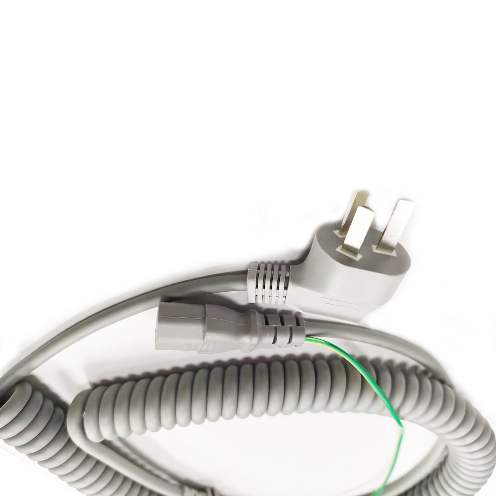 Spring power cable