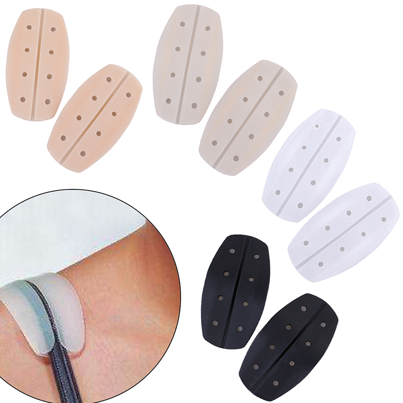 1pair New Design Bra Strap Decompression Shoulder Pads Silicone Underwear Anti-Slip Shoulder Pad DIY Apparel Accessories