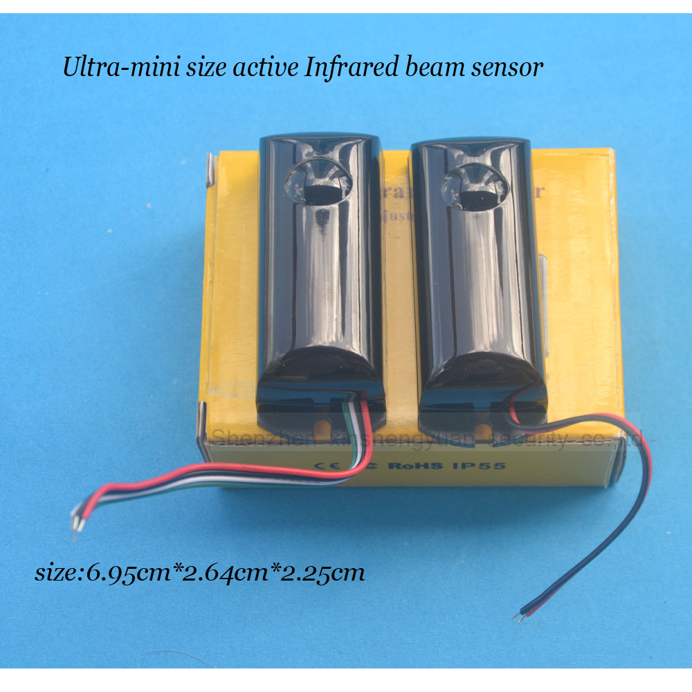 1 pair Waterproof Single Infrared Beam sensor Photoelectric Infrared Barrier Detector