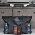 Large Capacity Mesh Bag Breathable Multiple Pockets Mesh Storage Bag for Beach Picnic Travel Bag Tote Storage Pouch Handbag
