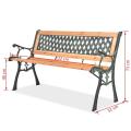 [AU Warehouse]Furniture Garden Bench 122 cm Wood