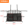 SHINEKA Stowing Tidying For Jeep Wrangler JK JL JT 4-Door Car Seat Back Storage Bag Trunk Accessories For Jeep Wrangler JK JL JT