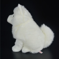28cm Lifelike Samoyed Stuffed Toys Cute Simulation White Dog Plush Toy Puppy Plush Animals Toy Birthday Christmas Gifts