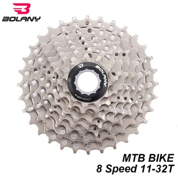 BOLANY Bicycle Freewheel 8s 24s MTB Mountain Bike 8 Speed Cassette 11-32T Sprocket Flywheel For Shimano M700 Bike Parts