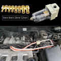 LZONE - Universal Engine Oil Catch Tank/ Oil can Filter out impurities / Oil and Gas Separator auto accessories JR-OST01