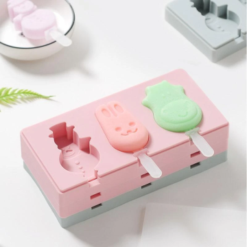 Creative Ice Cream Makers Cute Popsicle Cassette Ice Box DIY Ice Cream Mold Random color ship Kitchen Tools