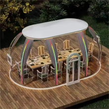 Prefabricated Polycarbonate Dome Rooms Innovative Design for Dynamic Spaces