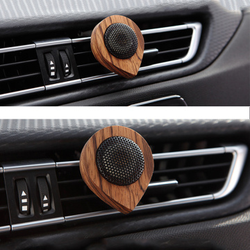 Wood Car Perfume Original Designed Car Air Freshener Car Diffuser Vent Clip Outlet Fragrance Auto Accessories