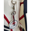 DEZENS 2020 New Golf bag White/Black/Pink Waterproof PU with wheels Golf standard bag