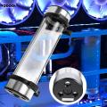 234mm Cylinder Water Reservoir Tank G1/4 Thread Liquid Water Cooling Kit Radiator For PC Computer Component Water Cooling System