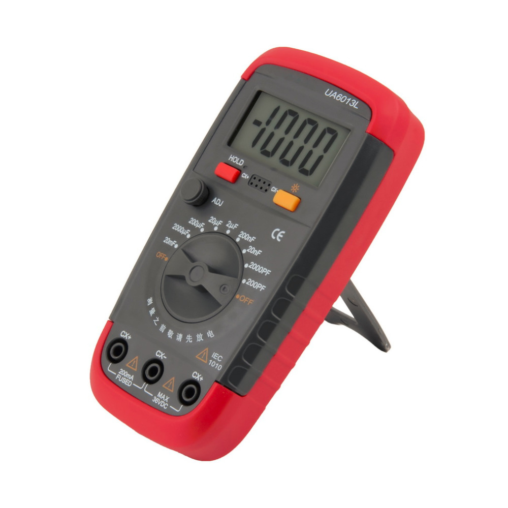 1 Pc UA6013L Auto Range Digital LCD Capacitor Capacitance Test Meter Multimeter Measurement Tester Meter Brand New