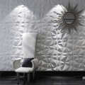 50x50cm 3D tile panel mold plaster wall 3D wall sticker living room 3D wallpaper Waterproof wall cloth ceiling Bathroom Kitchen