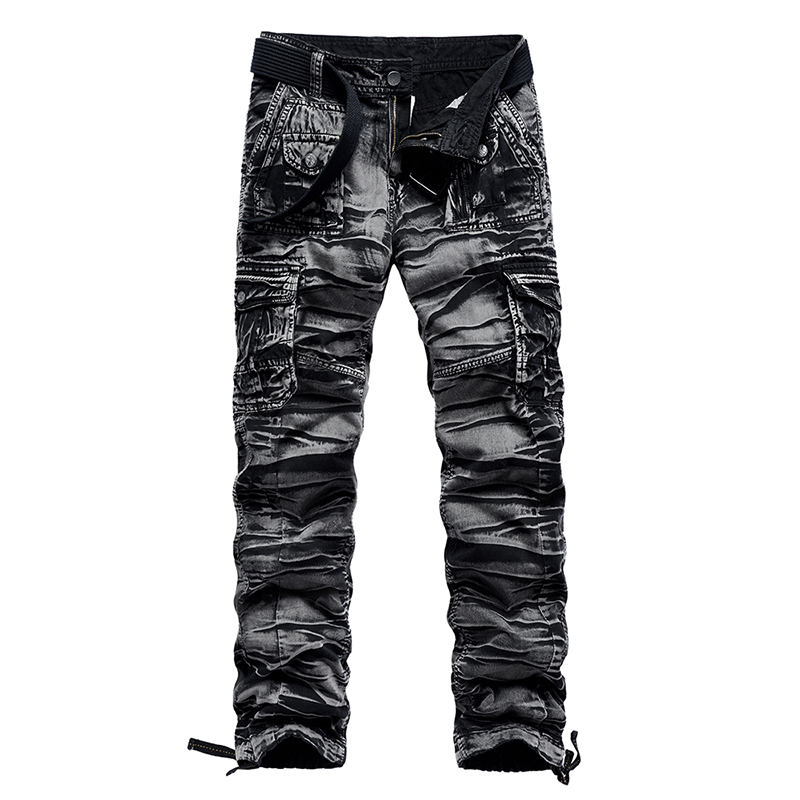 Men Cargo Pants Work Pants Brand Male Trousers Cotton Multi Pocket Male Outdoors Pant Parkour Casual Men Style Trousers 107