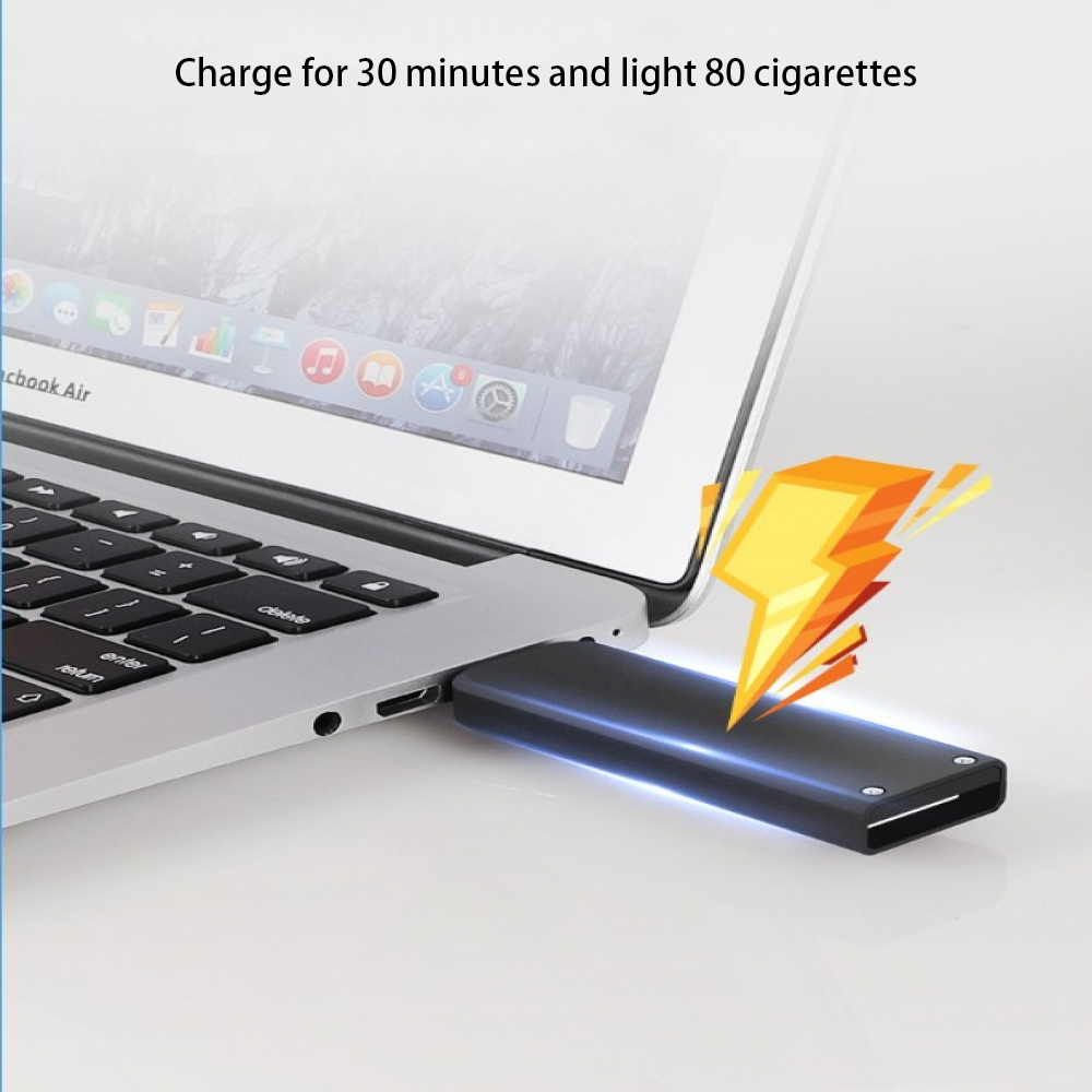 1PCS Electronic Lighter USB Rechargeable Kitchen Accessories Electronic Cigarette Lighters Charging