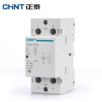 CHNT CHINT NCH8-40/20 Modular AC household Contactor 220V 230V AC 40A 1NO 1NC 2NO 2NC