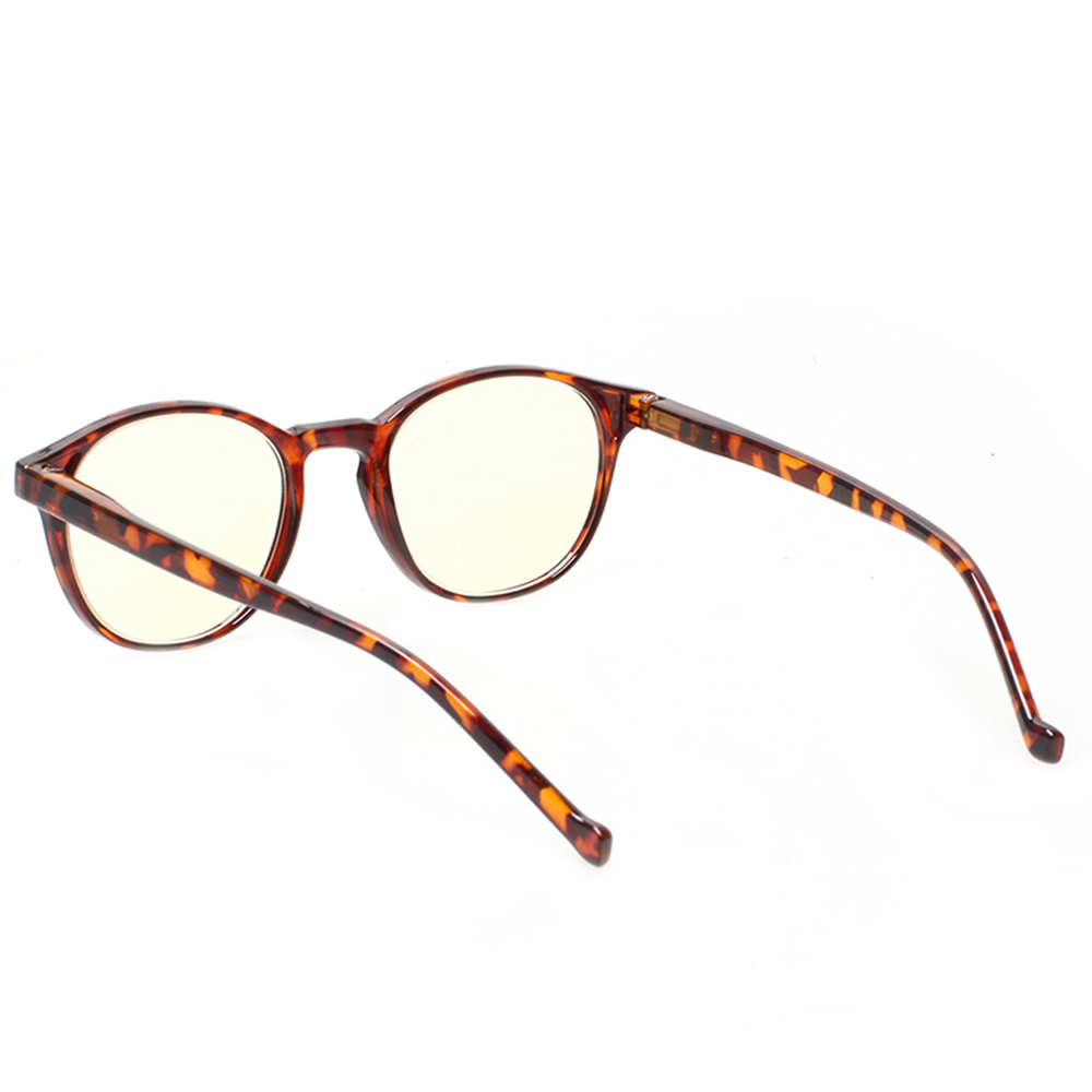Fashion Ultra Light Oval Eyeglasses Frame Reading Glasses Computer Glasses Anti-blue Frame Material Lenses Optical Attribute